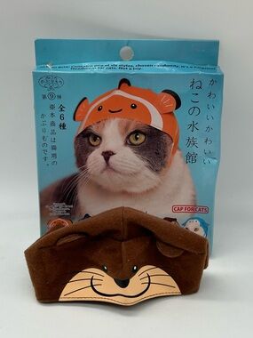 Cat Neko Hat Headwear Kitan Club Brown Japan